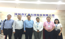 新疆自治区克拉玛依市政府副秘书长曾颖莅临汇鑫科技参观交流